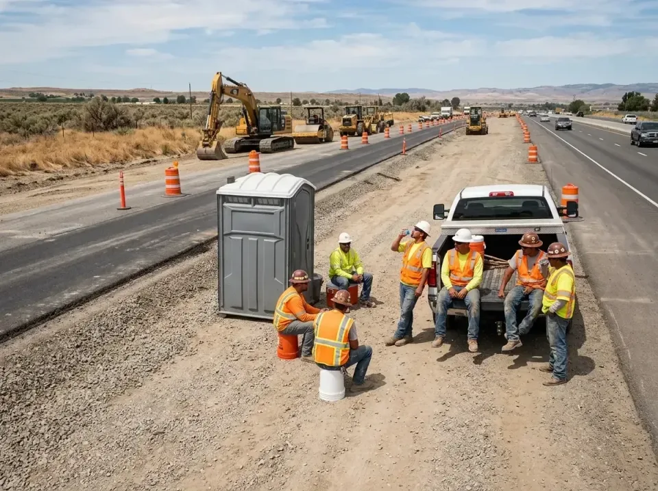 highway-road-construction-crew-007 — frequently asked questions, Porta Potty and Restroom Rentals in Fairfield, OH